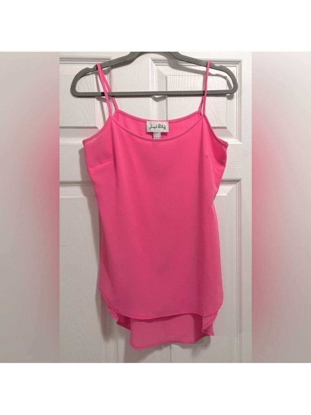 Joseph Ribkoff Tank Top Camisole Hot Pink Fushia Cami Sleeveless Top Size 4